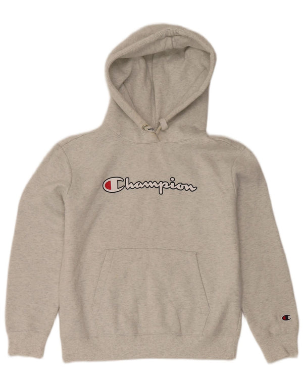 Champion Herre grafisk hættetrøje Jumper XS Grå Flecked