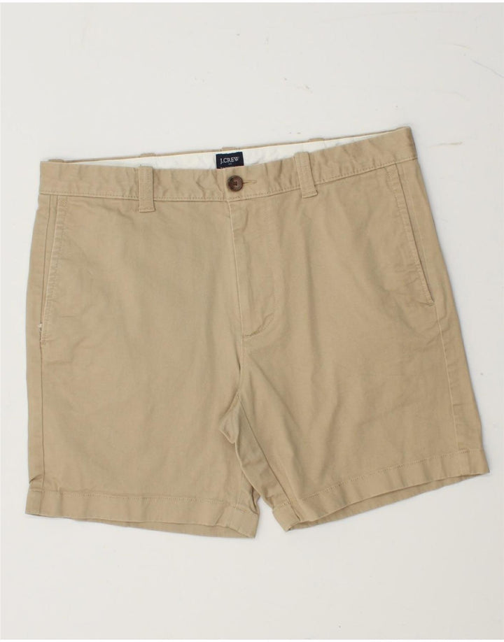 J. CREW Chino Shorts til mænd W32 Medium Beige Bomuld