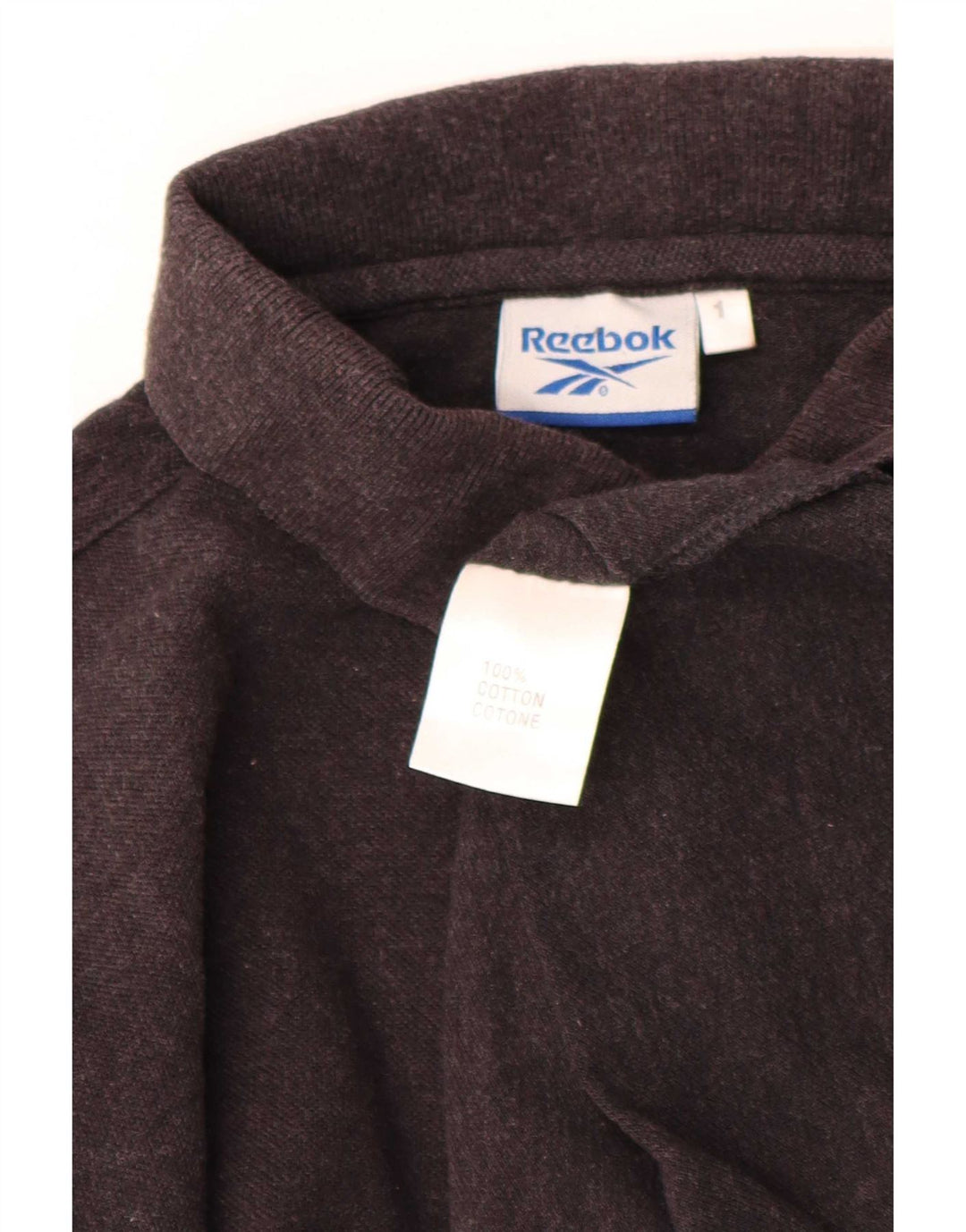Reebok herre poloskjorte lille brun bomuld