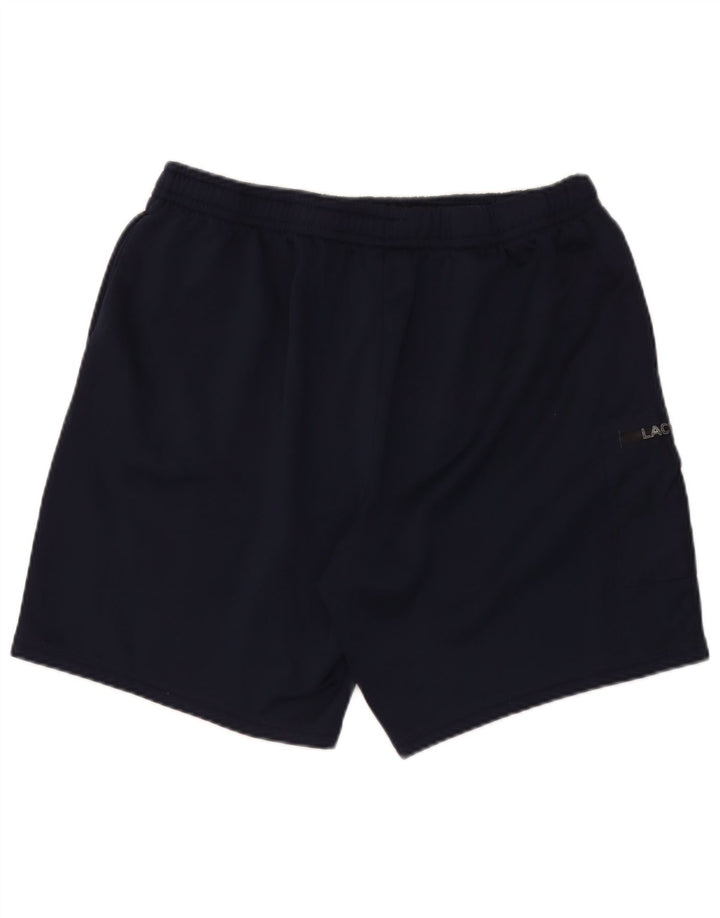 Lacoste Herre Regular Fit Cargo Sportshorts Størrelse 7 2XL Navy Blue Polyester