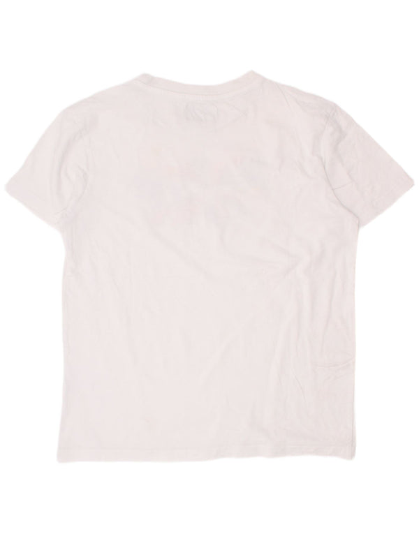 Kappa Boys Grafisk T-Shirt Top 11-12 År Hvid