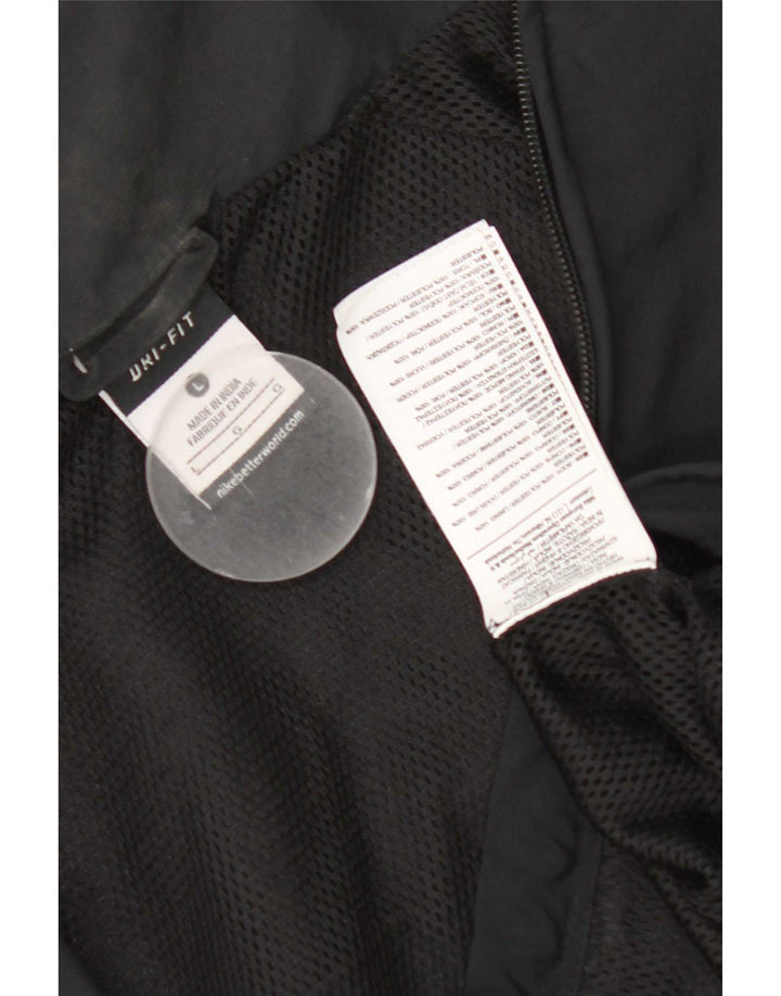 Nike Herre Dri Fit træningsdragt Topjakke Stor sort polyester