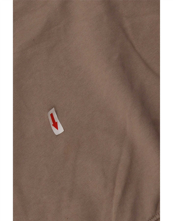 Zara Herre Sweatshirt Jumper Medium Beige Bomuld