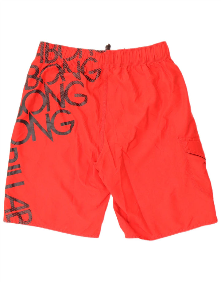 Billabong Herre grafiske svømmeshorts Medium Rød Polyester