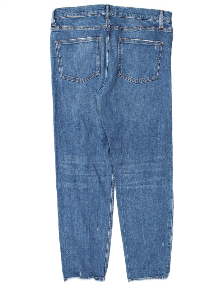 Zara Straight Jeans til mænd EU 40 Medium W31 L26 Blå