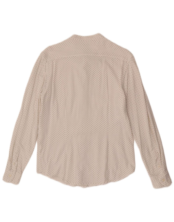 Zara Herre Slim Fit skjorte Medium Hvid Plettet