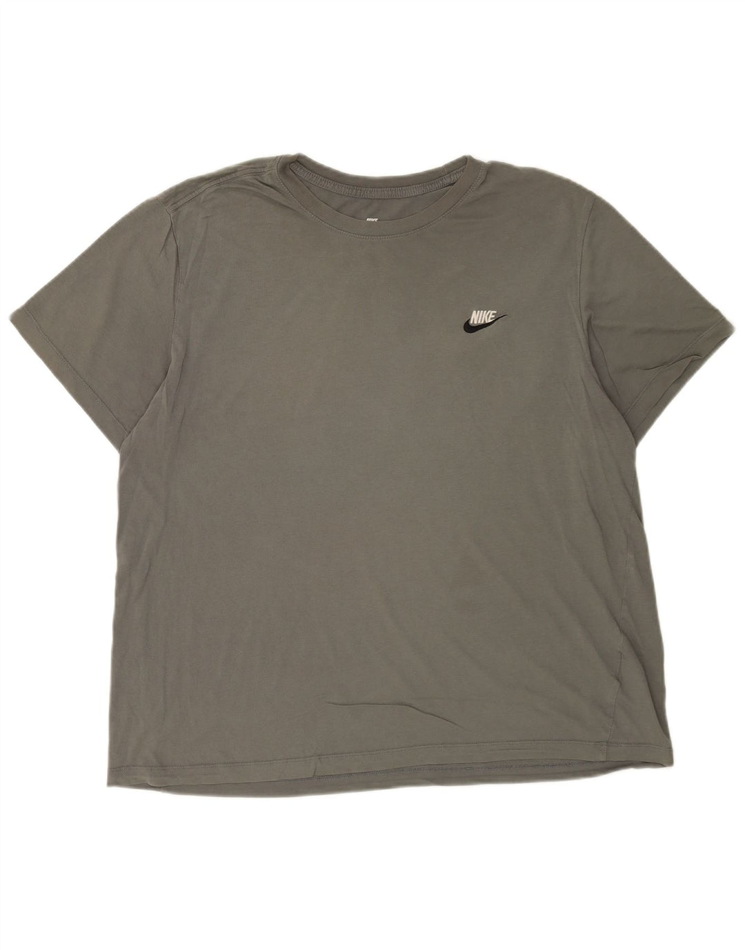 Nike T-shirt top til mænd XL Grøn bomuld