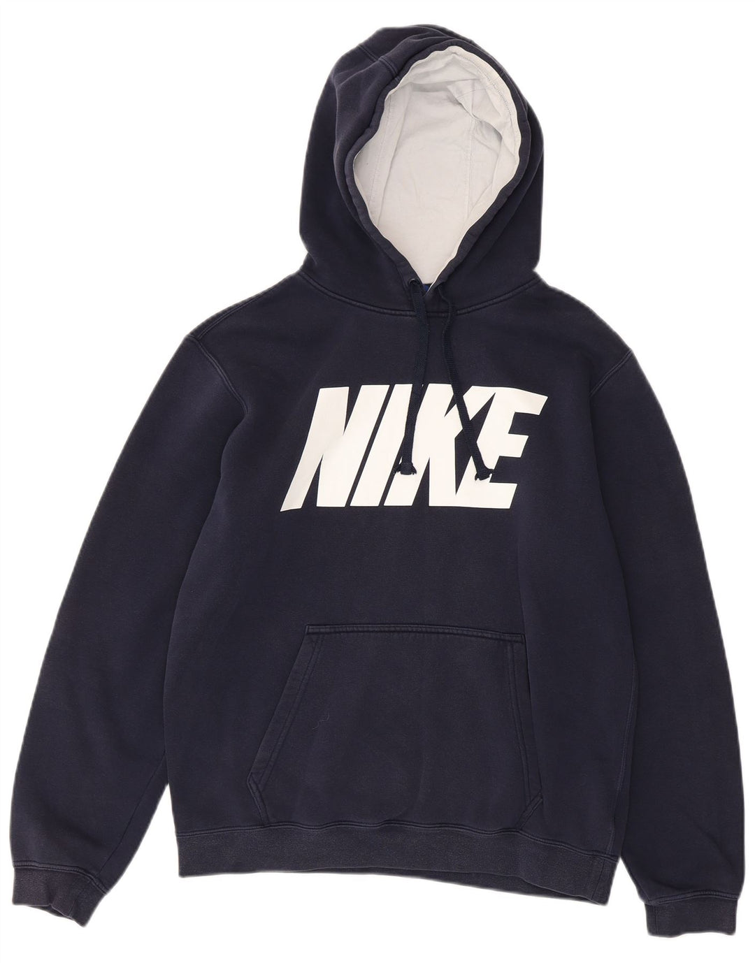 Nike grafisk hættetrøje til mænd Medium marineblå bomuld