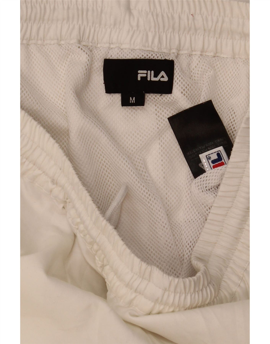 Fila Herre sportsshorts Medium hvid stribet polyester
