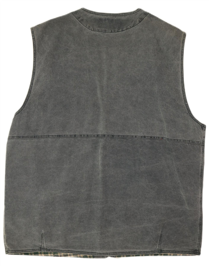 Santoryo Herre Utility Gilet UK 42 XL Blå