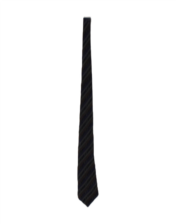 MISSONI Mens Cravatte Tie One Size Blue Striped Vintage Missoni and Second-Hand Missoni from Messina Hembry 