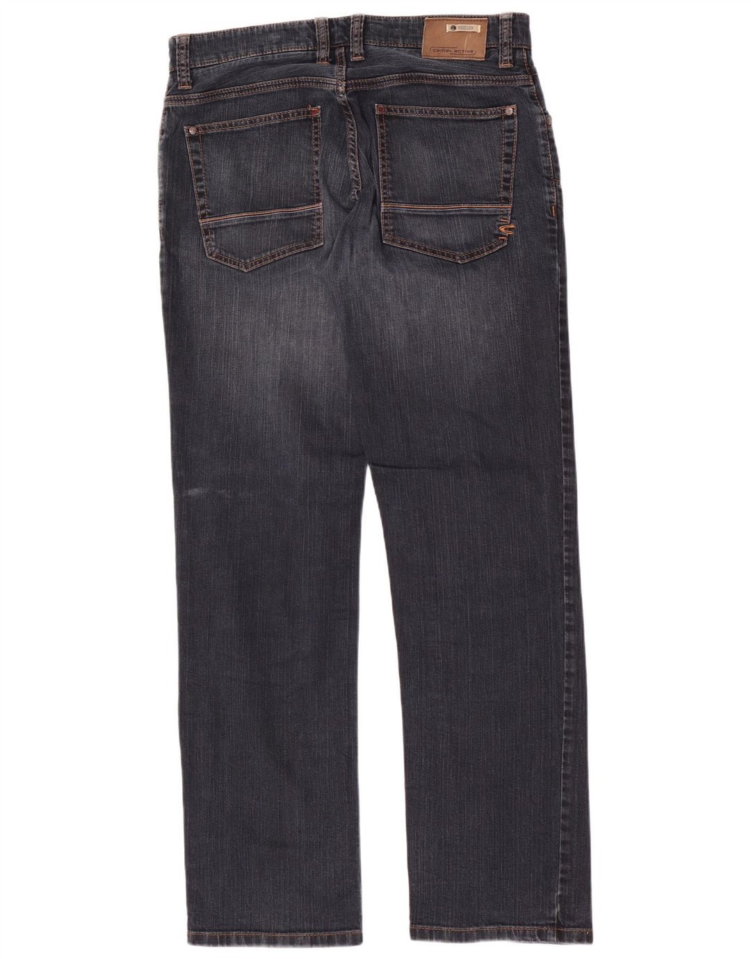 Camel Active Straight Jeans til mænd W34 L32 Blå Bomuld