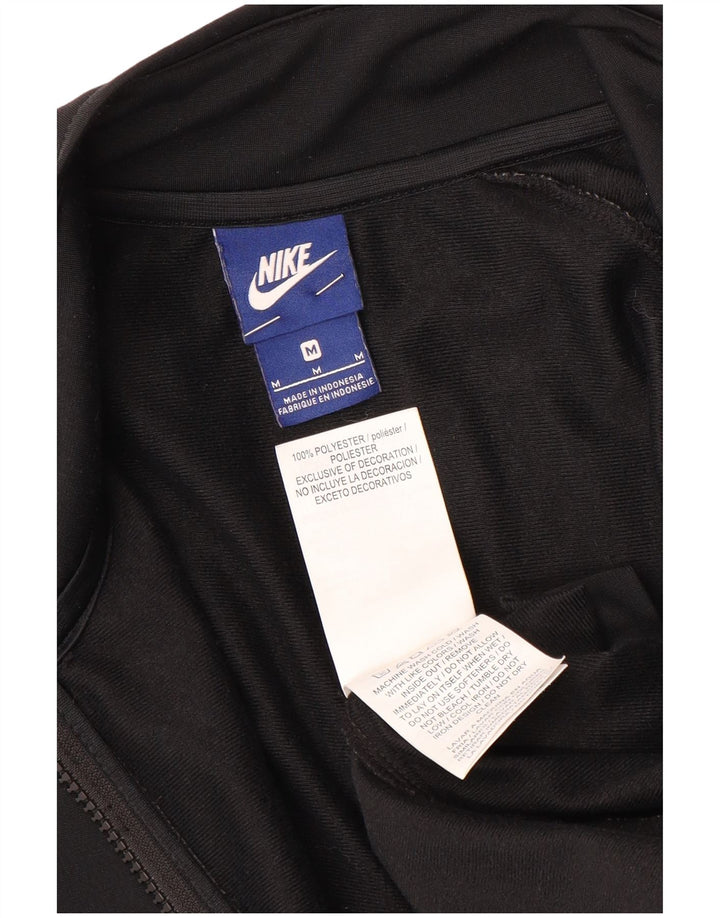 Nike træningsdragt til mænd, topjakke, medium sort polyester