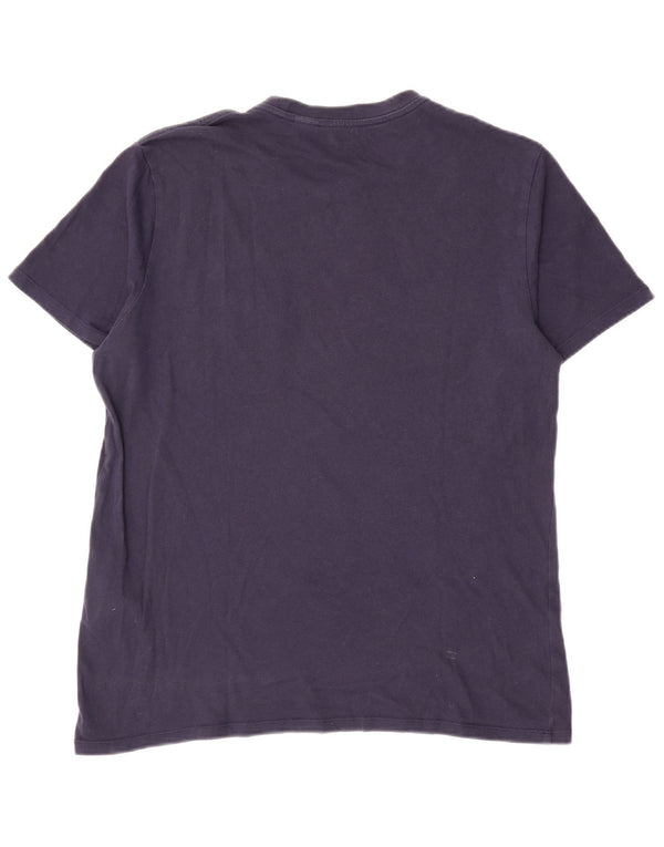 Levi's Mens T-Shirt Top Large Navy Blue Cotton