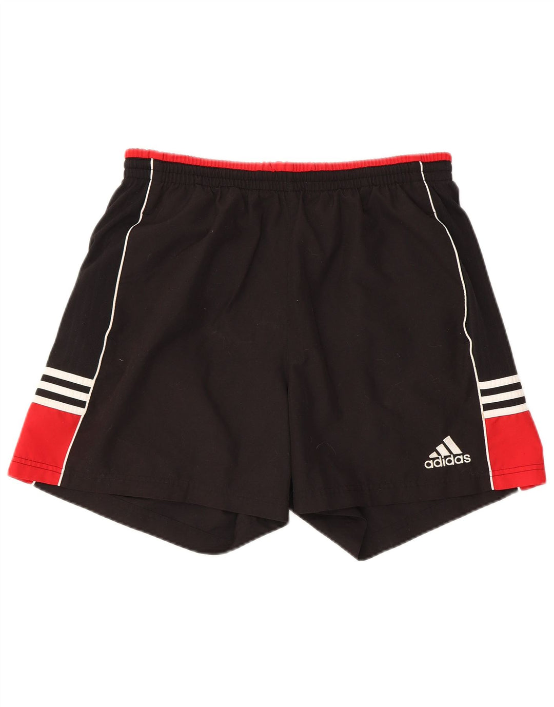 Adidas Herre Sportshorts UK 38 Medium Sort Colourblock Polyester