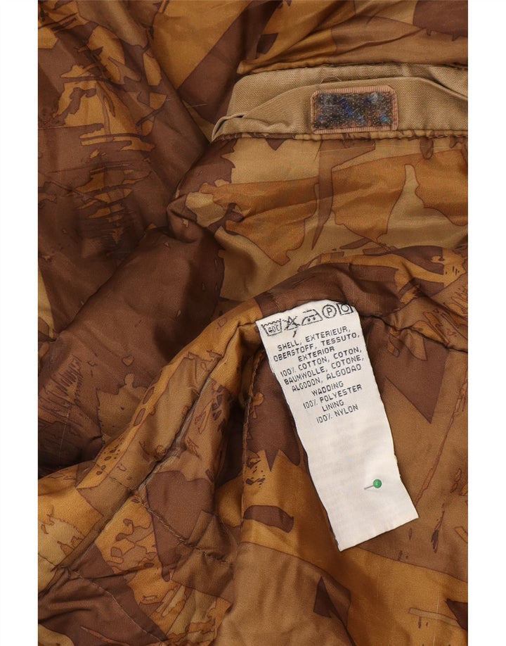 O'Neill Herre Hooded Utility Jacket UK 40 Stor Beige Bomuld