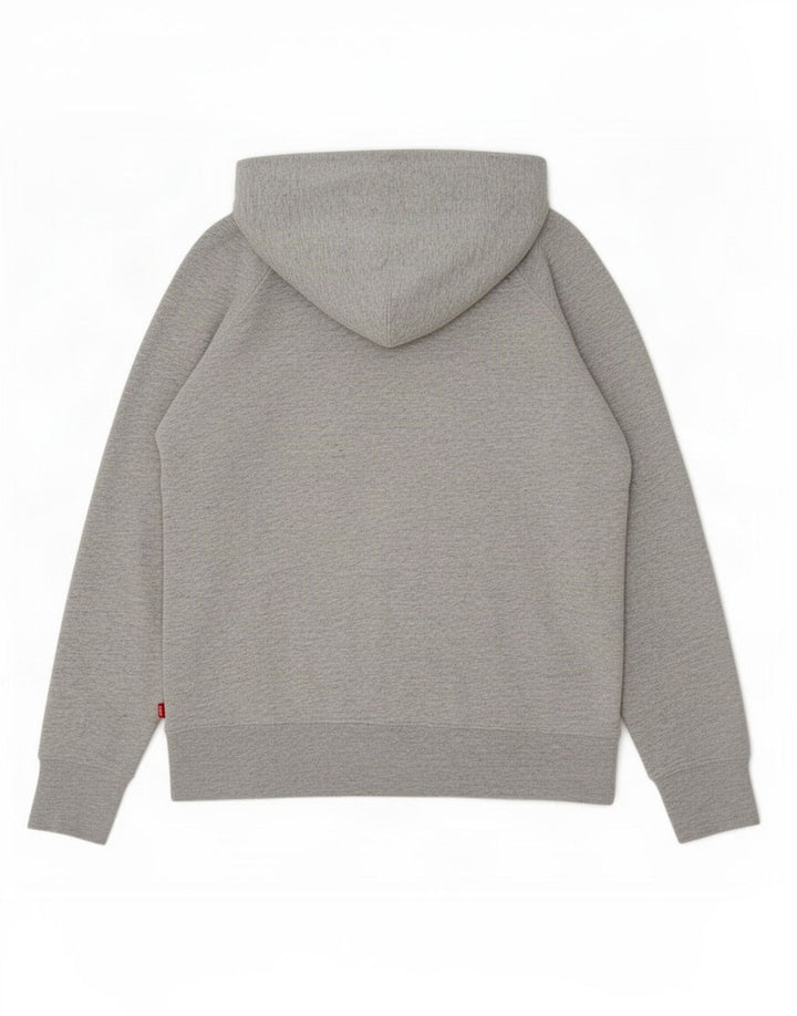 Levi's Grafisk hættetrøje til mænd, lille grå bomuld