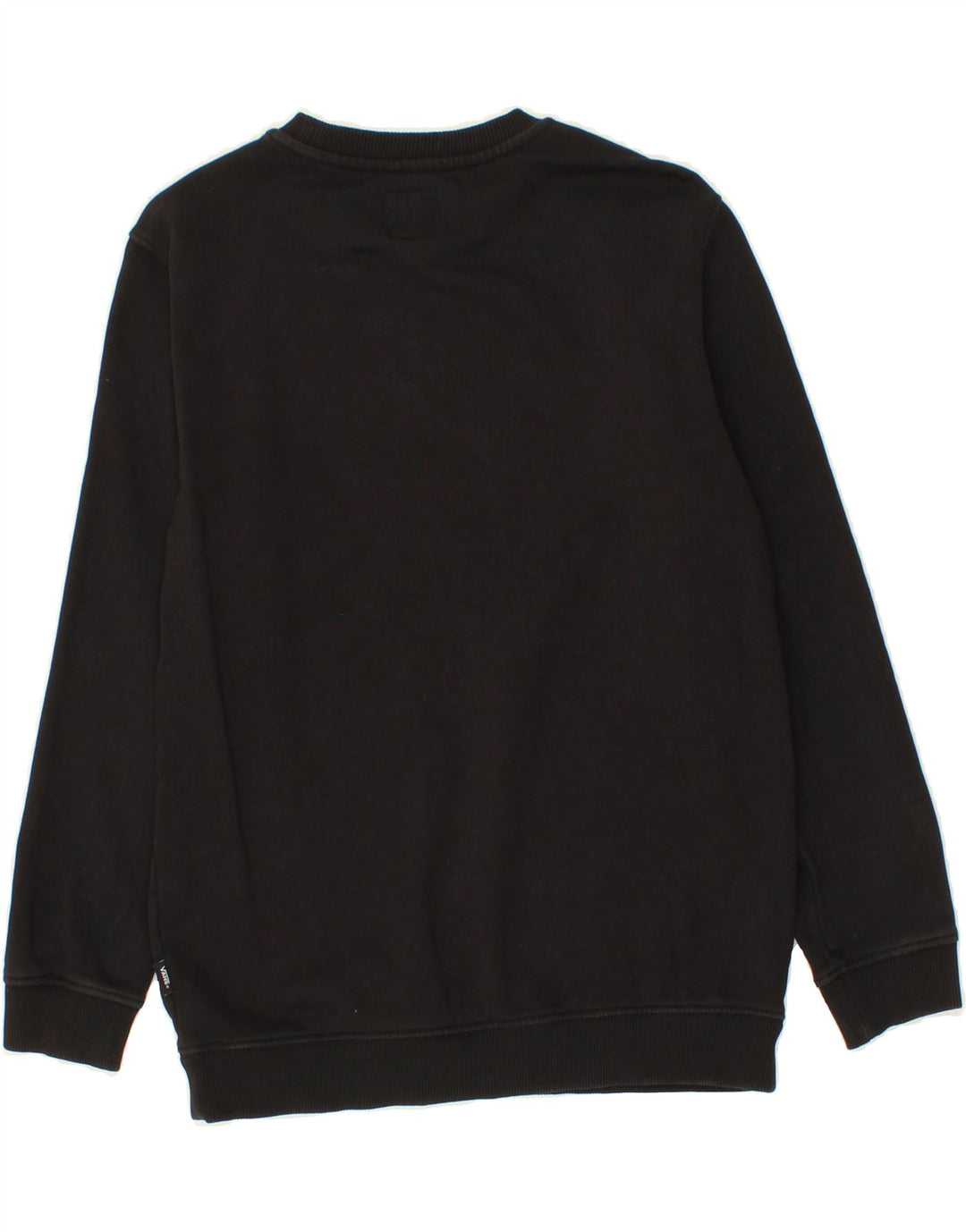 VANS Drenge Grafisk Sweatshirt Jumper 12-13 år Stor Sort