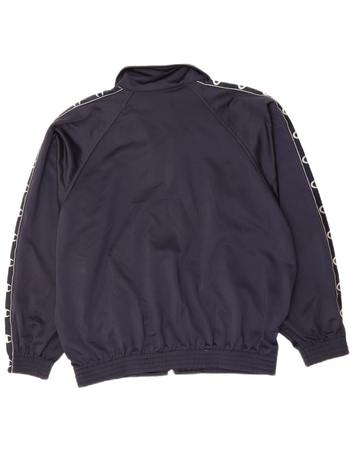 Champion Herre Grafisk Oversized træningsdragt Top jakke Lille marineblå