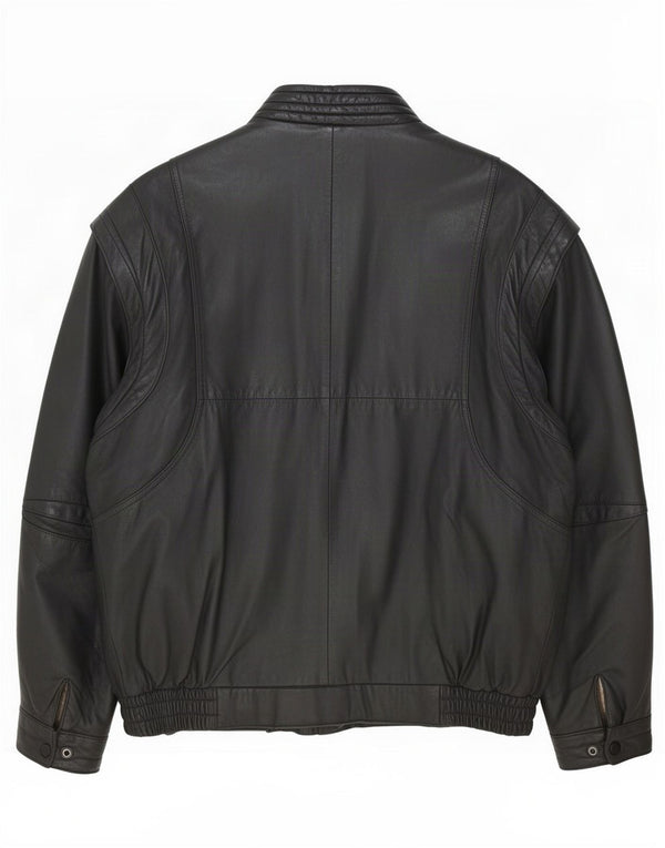 Vintage herre læderjakke UK 40 Large Black