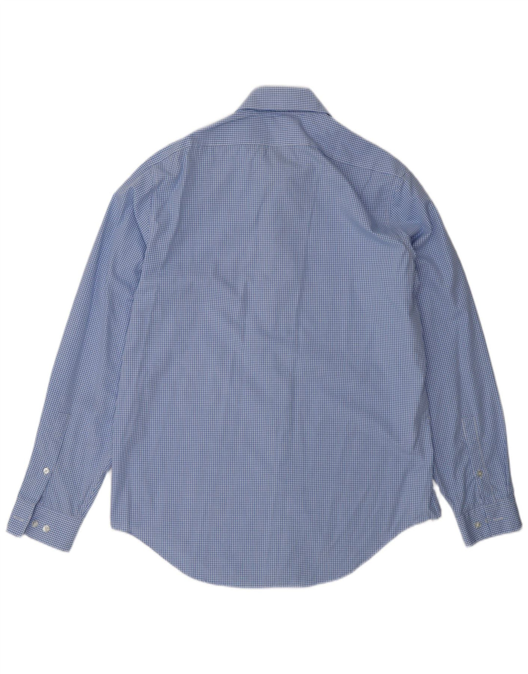 Calvin Klein Herre Slim Fit skjorte størrelse 16 Large Blue Gingham