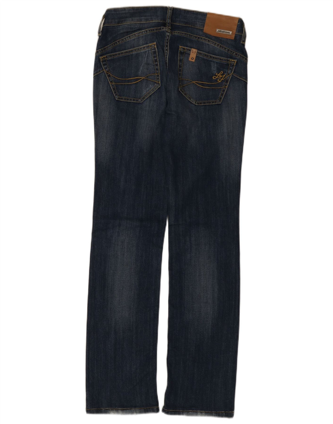 Liu Jo Dame Bootcut Jeans W28 L31 Marineblå