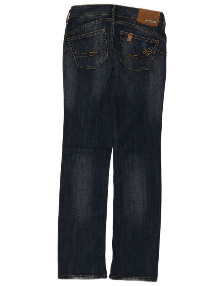 Liu Jo Dame Bootcut Jeans W28 L31 Marineblå