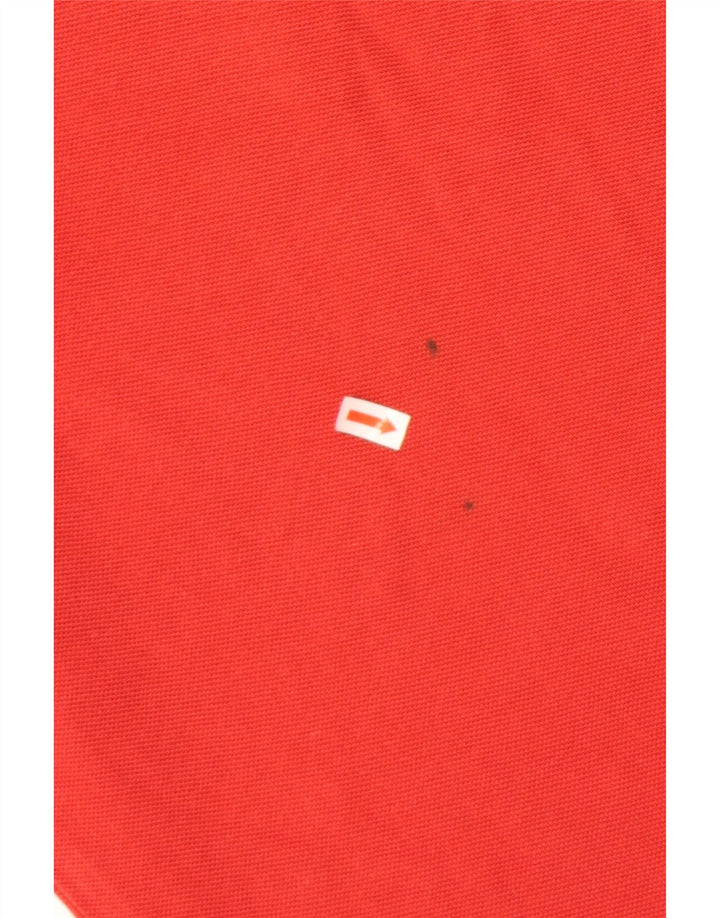 Tommy Hilfiger Herre Polo Shirt Stor Rød Bomuld