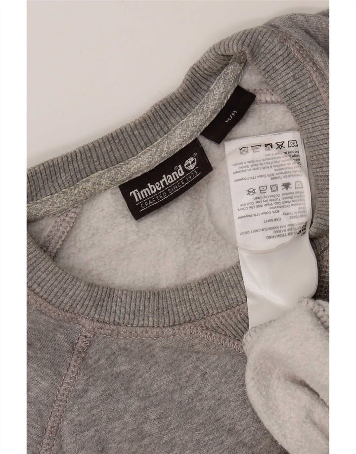Timberland Herre Sweatshirt Jumper Medium Grå Bomuld