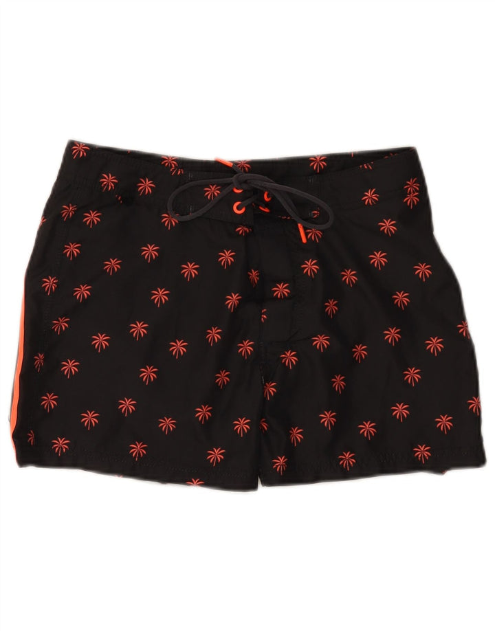Sundek Herre badeshorts Medium Black Floral Polyester