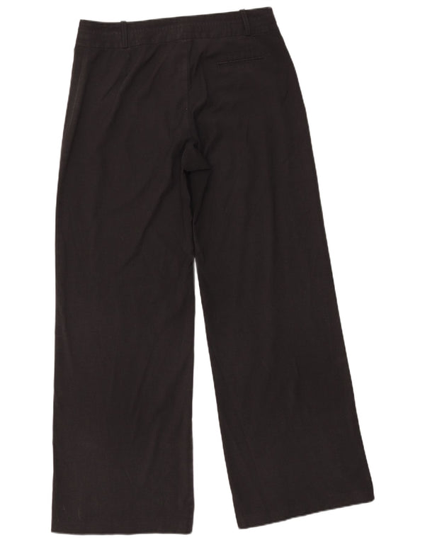 Laura Ashley Dame Casual Bukser UK 12 Medium W30 L31 Sort Polyester