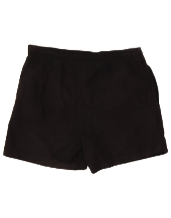 Champion Womens Sport Shorts UK 8 Small  Black Polyester