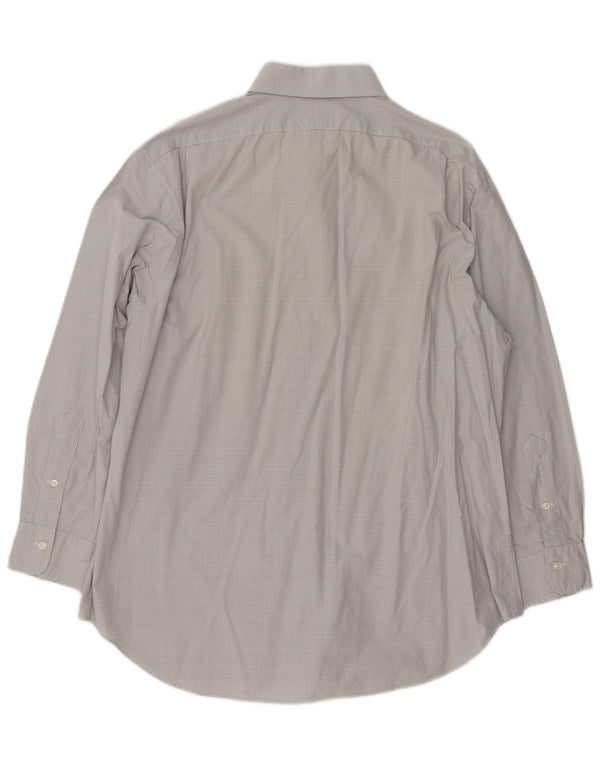 POLO RALPH LAUREN Herreskjorte str. 17 XL Grå ternet bomuld