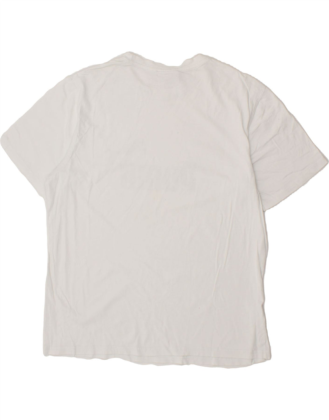 PUMA Mens Graphic T-Shirt Top Large White Vintage Puma and Second-Hand Puma from Messina Hembry 