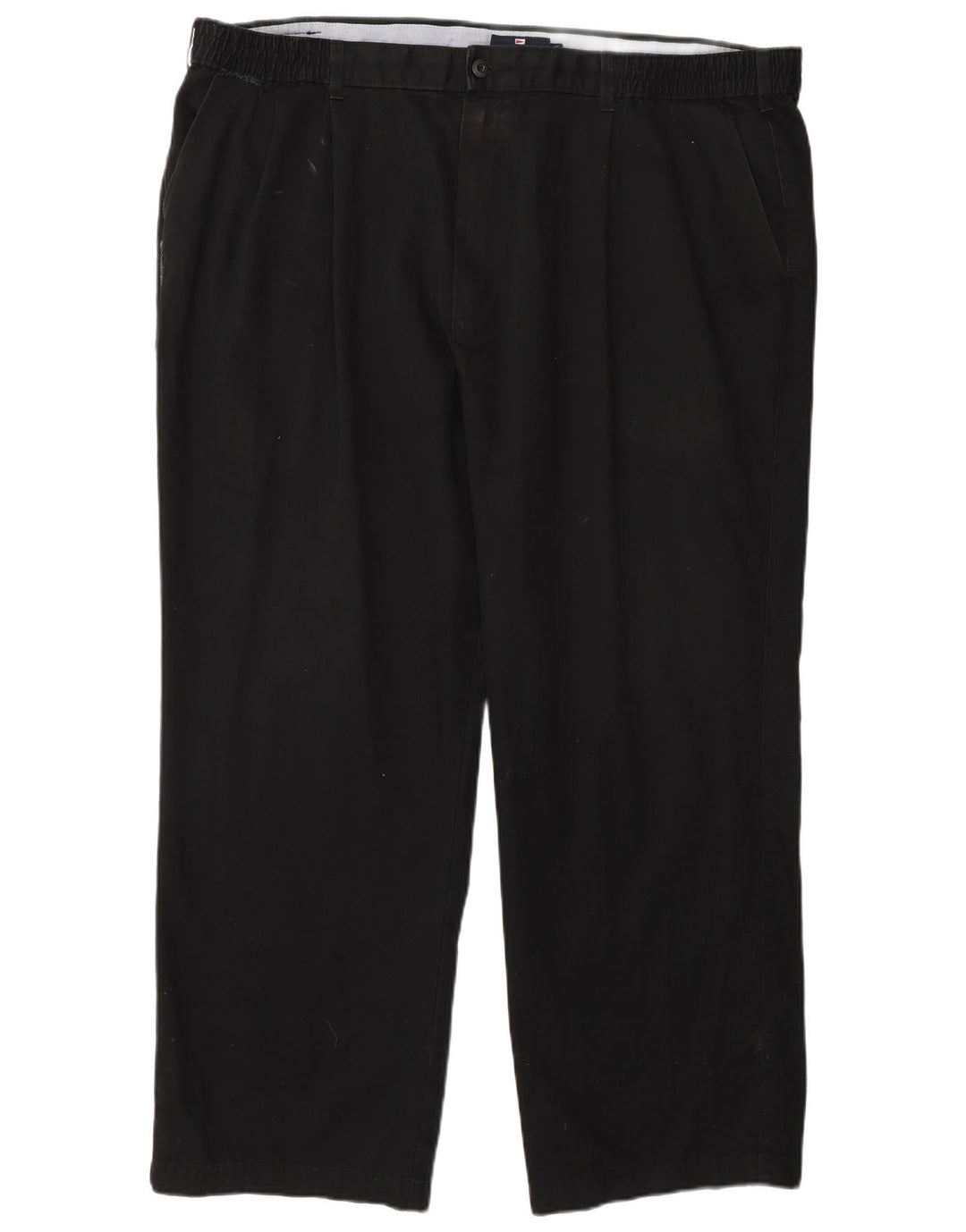 Marks & Spencer Herre Pegged Chino Bukser W46 L29 Sort Bomuld