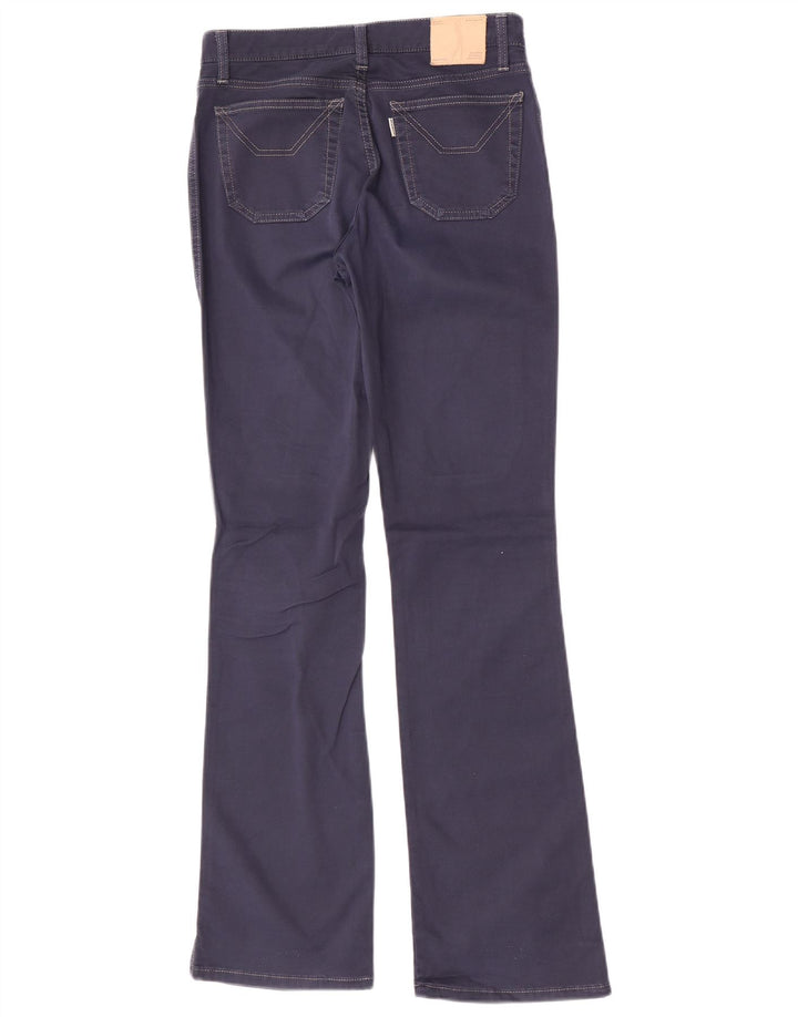 Jeckerson Dame Bootcut Casual Bukser W28 L33 Marineblå Bomuld