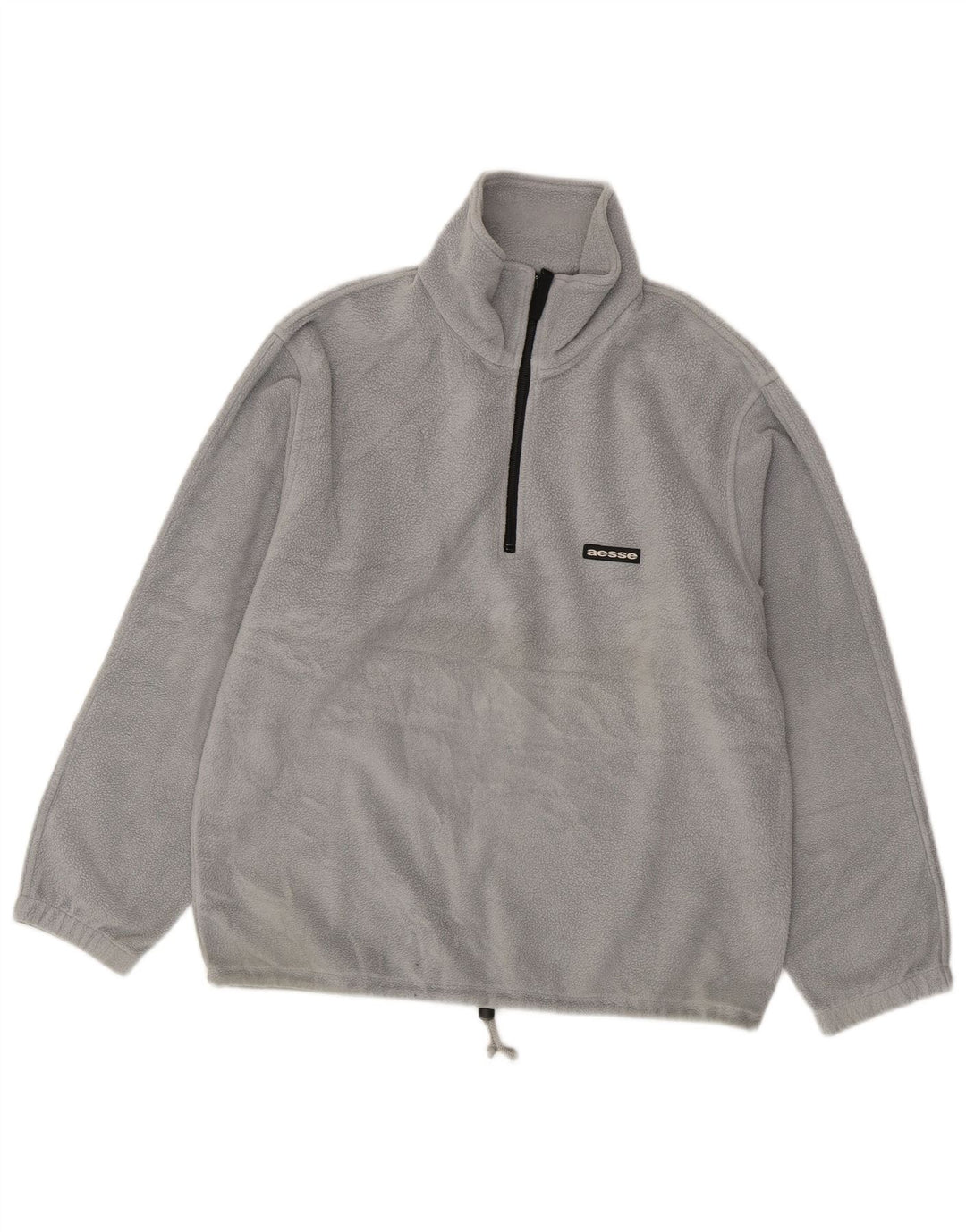 Aesse Herre lynlås-hals Fleece Jumper Medium Grå