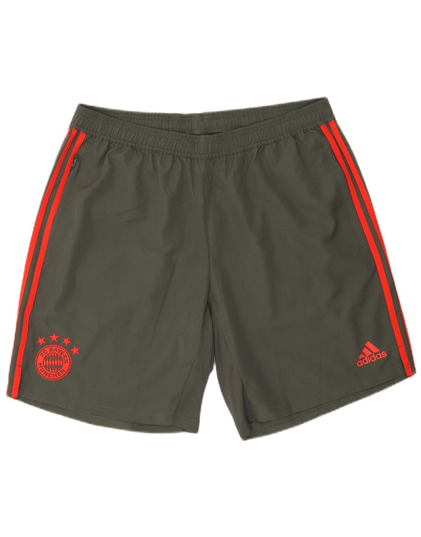 Adidas Herre FC Bayern Munchen Sports Shorts XL Grøn Polyester