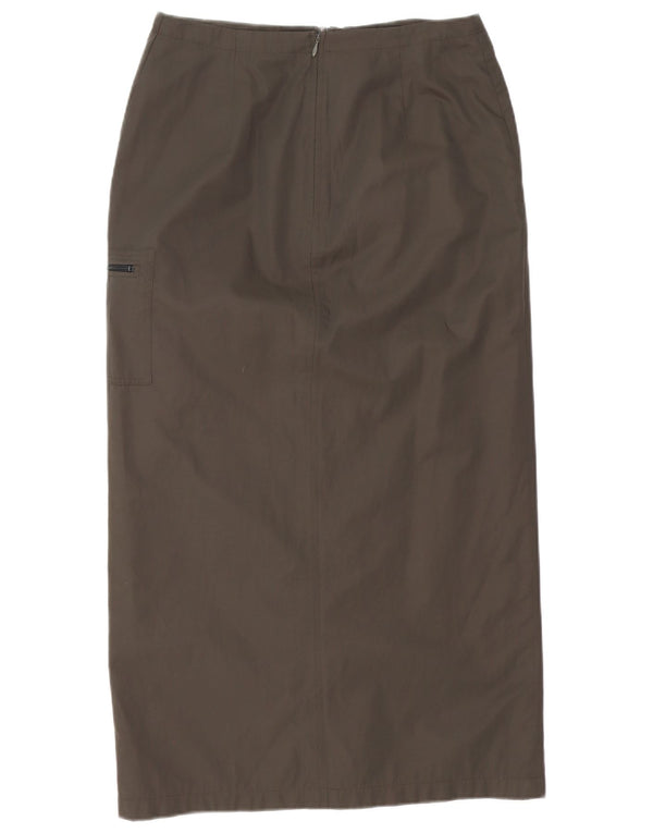 Biba Womens Pariscop Midi Cargo Nederdel EU 42 Large W32 Khaki