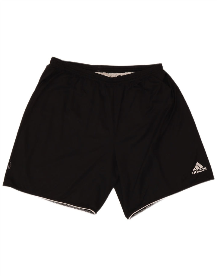 ADIDAS Herre Climalite Sportshorts UK 46 XL Sort Polyester