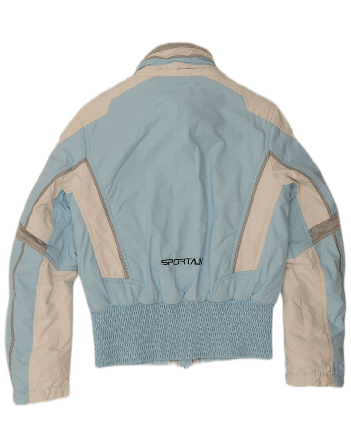 Sportalm Racerjakke til kvinder EU 38 Medium Blue Colourblock Polyamid