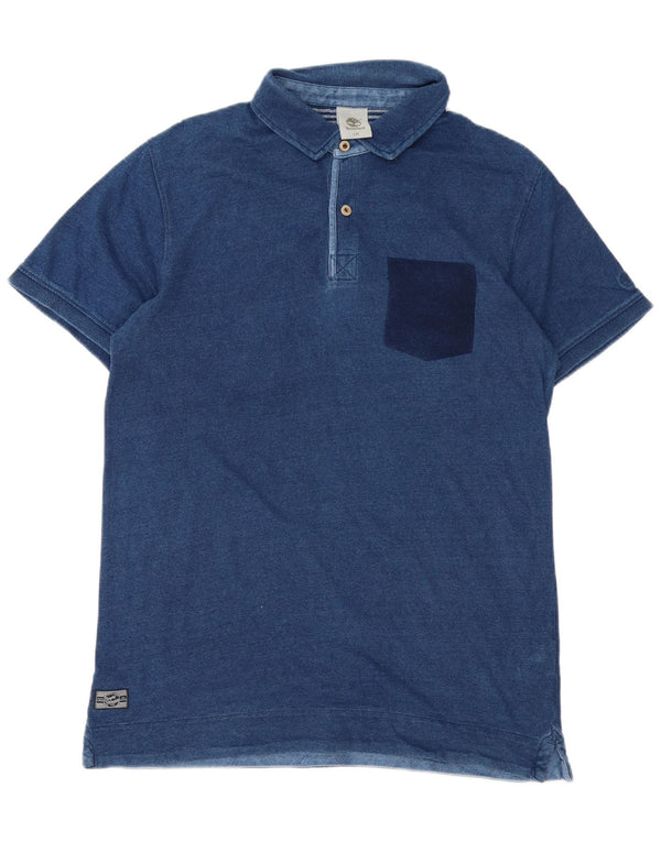 Timberland Herre poloshirt Stor marineblå bomuld