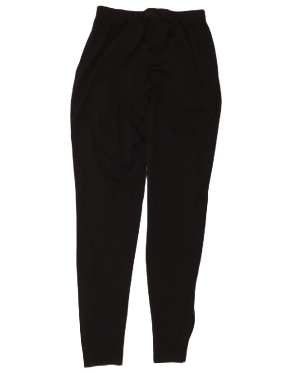 Nike Dame Dri Fit Grafisk træningsdragt Bukser UK 8 Small Black Polyester