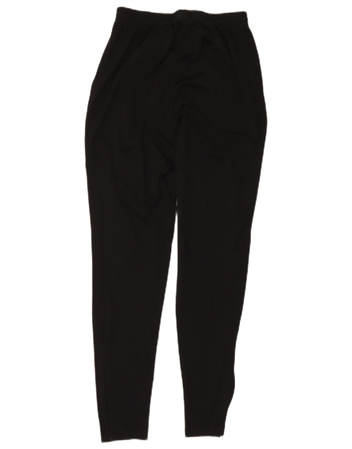 Nike Dame Dri Fit Grafisk træningsdragt Bukser UK 8 Small Black Polyester
