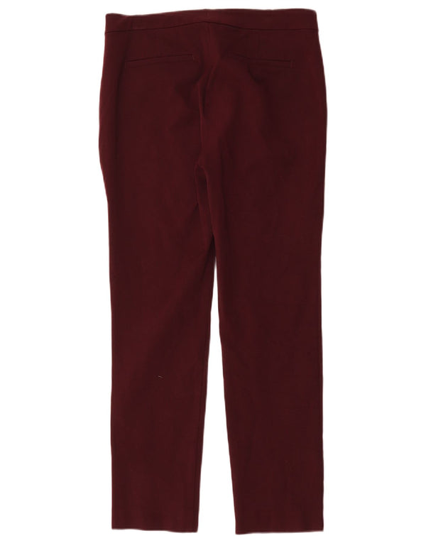 Ralph Lauren Dame Slim Chino Bukser US 6 Medium W32 L28 Bourgogne bomuld