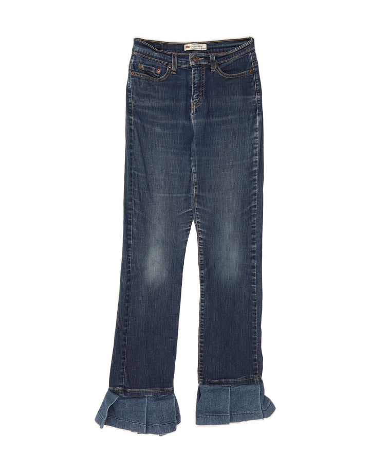 LEVI'S Womens 512 Perfectly Slimming Straight Jeans W28 L32 Blue Vintage Levi's and Second-Hand Levi's from Messina Hembry 