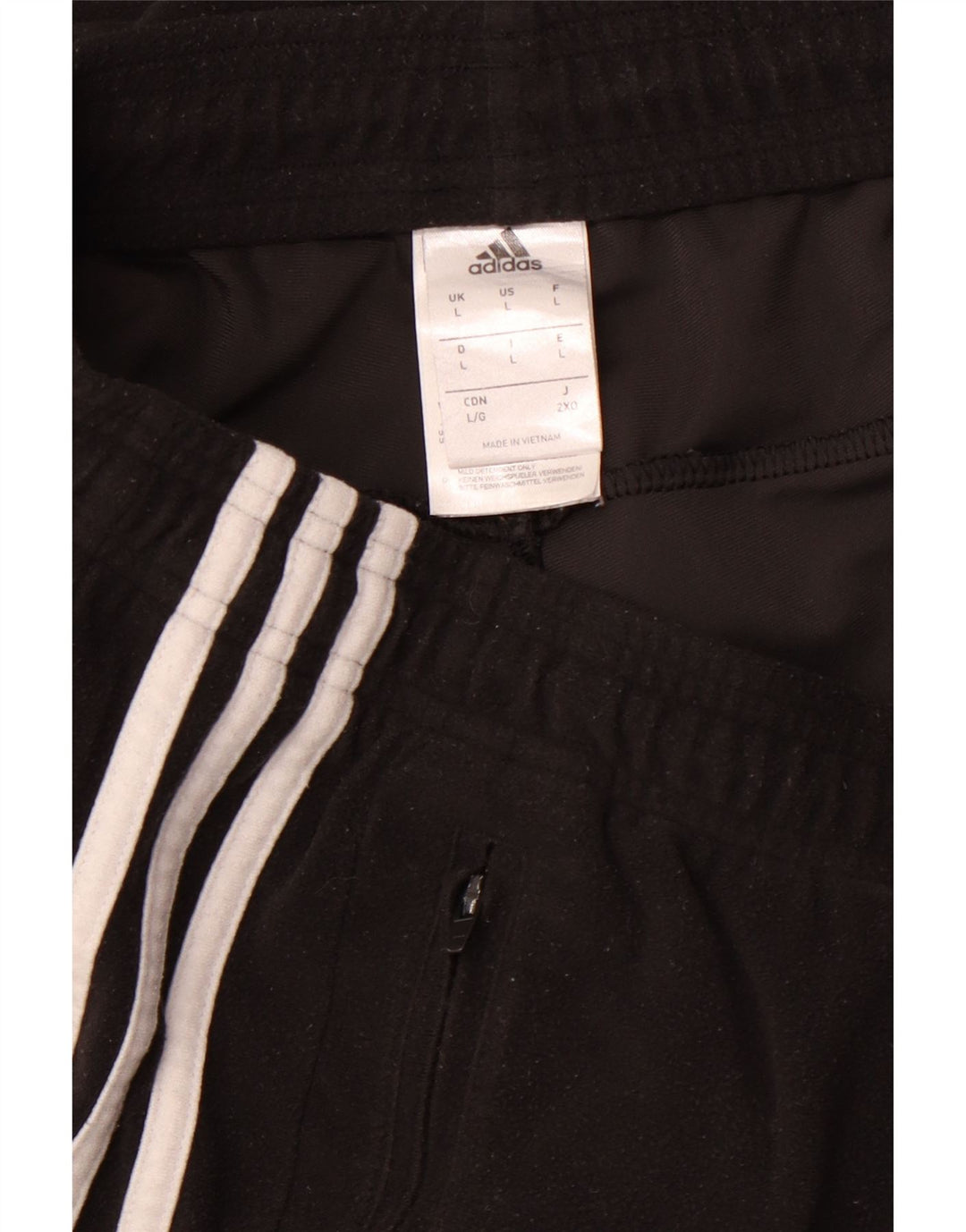 ADIDAS Træningsdragt til mænd Joggers Stor sort polyester