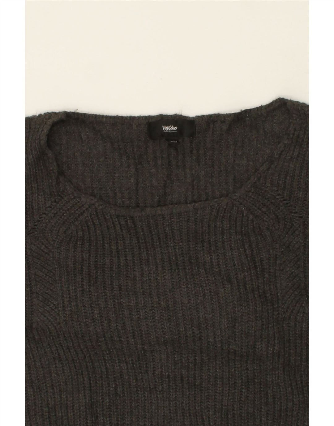 MOSSIMO Womens Boat Neck Jumper Sweater UK 20 2XL Grey Acrylic Vintage Mossimo and Second-Hand Mossimo from Messina Hembry 