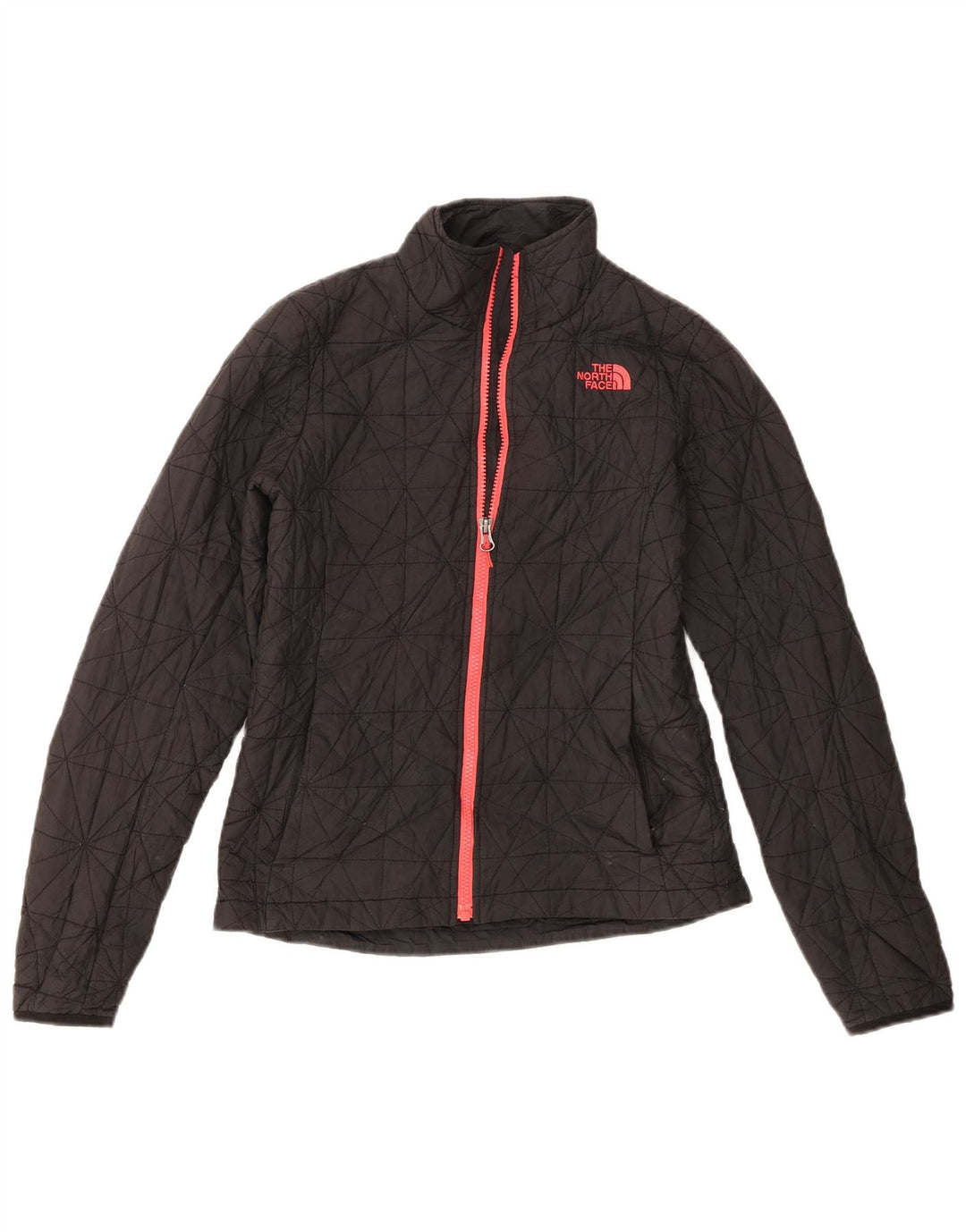 The North Face Quiltet jakke til kvinder UK 10 Lille grå polyester