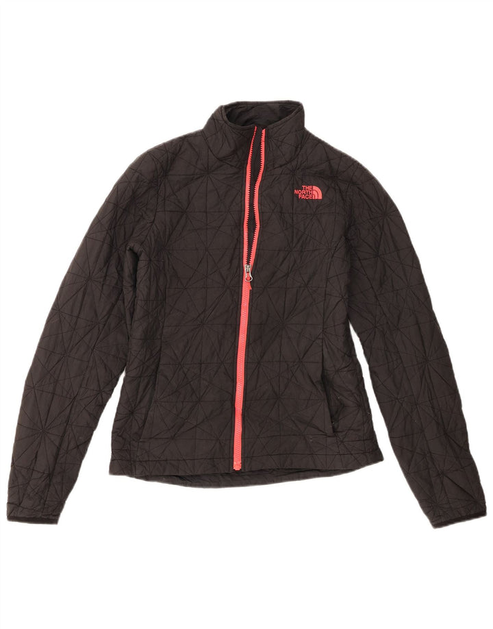 The North Face Quiltet jakke til kvinder UK 10 Lille grå polyester